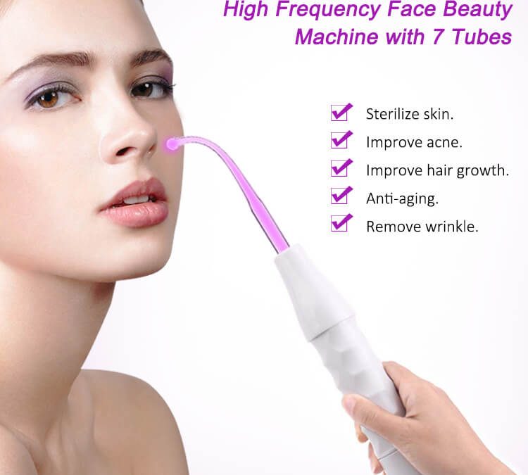 High Frequency Violet Wand Face Massager Machine SC640B