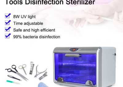 Portable uv light sterilizer box machine 8W uv sterilizer disinfection cabinet XD008