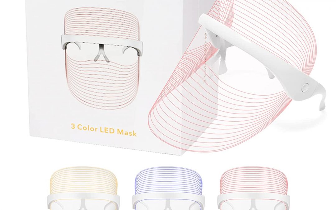 3 Colors led mask therapy facial Photon Beauty Device SC412E